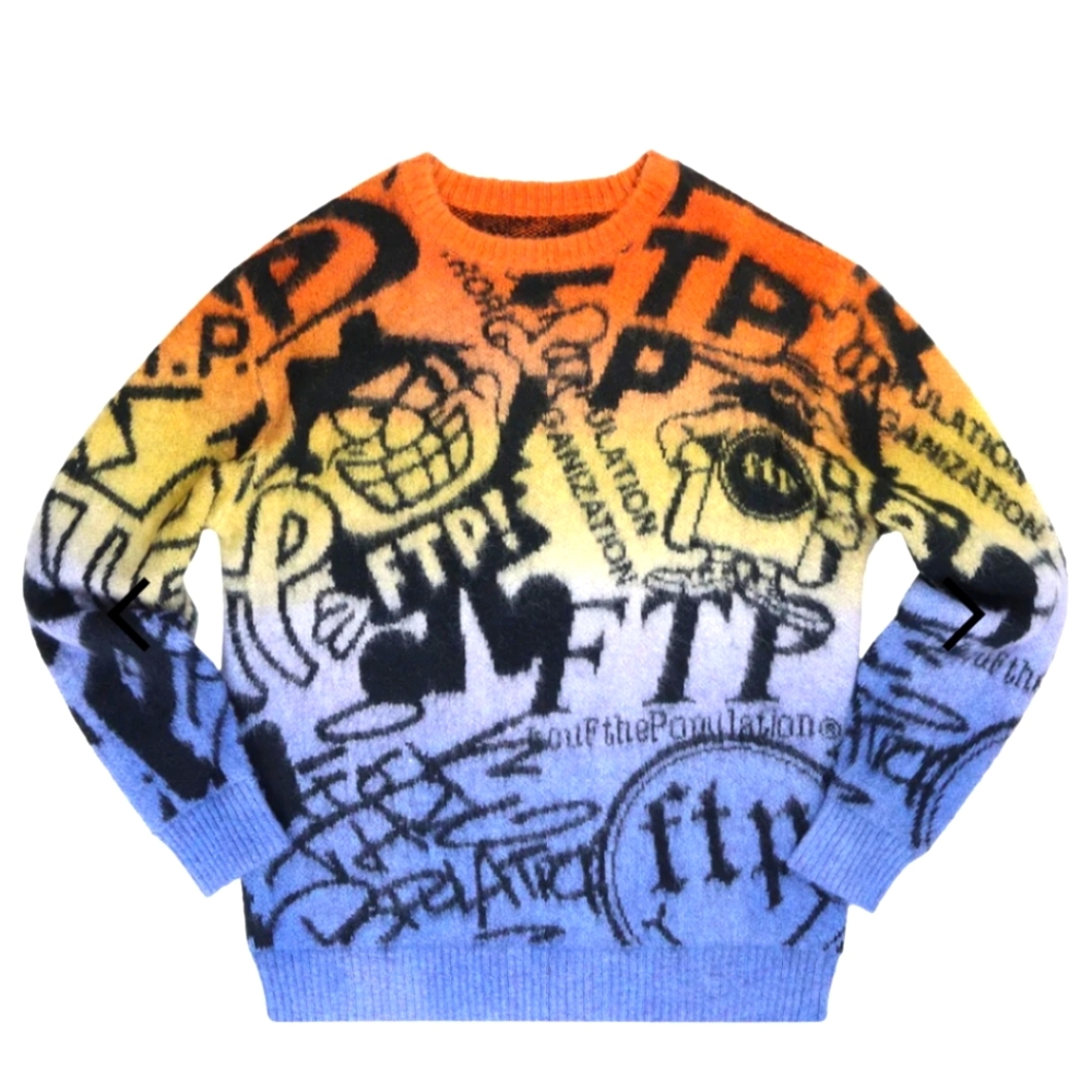 FTP Mohair " Archive " Crewneck Sweater